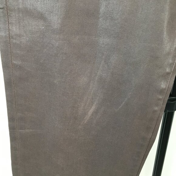 DL1961 Ultimate Black Coffee Coated PATTI Straight High Rise Vintage Ankle Jeans - Picture 12 of 13